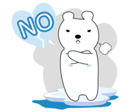 sirokuma YURU-LIFE sticker #1786369