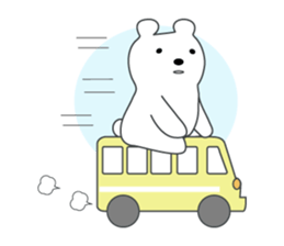 sirokuma YURU-LIFE sticker #1786375