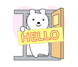 sirokuma YURU-LIFE sticker #1786378