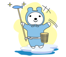 sirokuma YURU-LIFE sticker #1786383