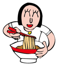 RAMEN Girl sticker #1786465