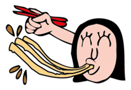 RAMEN Girl sticker #1786468
