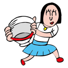 RAMEN Girl sticker #1786470