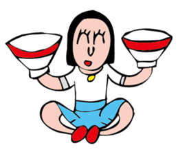 RAMEN Girl sticker #1786471