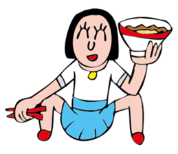 RAMEN Girl sticker #1786477