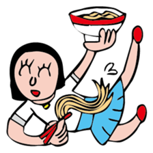 RAMEN Girl sticker #1786478
