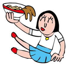 RAMEN Girl sticker #1786481