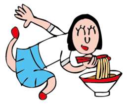 RAMEN Girl sticker #1786482