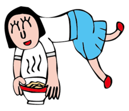 RAMEN Girl sticker #1786487