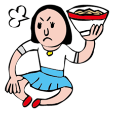 RAMEN Girl sticker #1786488