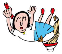 RAMEN Girl sticker #1786489
