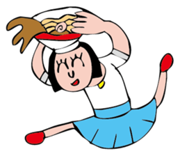 RAMEN Girl sticker #1786497
