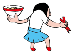 RAMEN Girl sticker #1786498