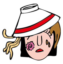 RAMEN Girl sticker #1786503