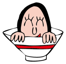 RAMEN Girl sticker #1786504