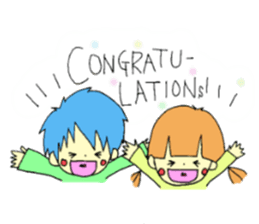 yazaki and happy friends sticker #1787124