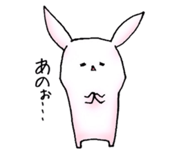 Feeble rabbit sticker #1787151