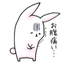 Feeble rabbit sticker #1787162