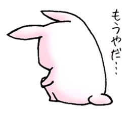 Feeble rabbit sticker #1787168