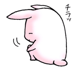 Feeble rabbit sticker #1787169