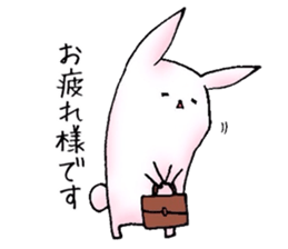 Feeble rabbit sticker #1787183