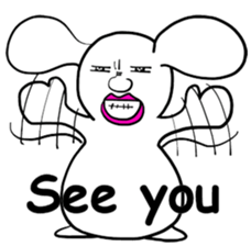 A sticker dog(English version) sticker #1787488