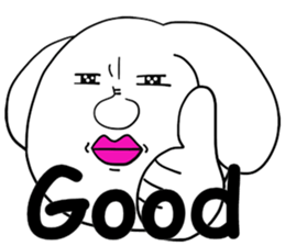 A sticker dog(English version) sticker #1787489