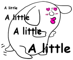 A sticker dog(English version) sticker #1787503