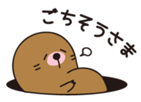 The mole"greeting" sticker #1787530