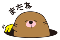 The mole"greeting" sticker #1787538