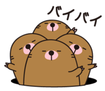 The mole"greeting" sticker #1787539