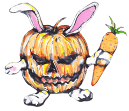 A little Ink Demon and Usagi sticker #1787997