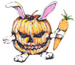 A little Ink Demon and Usagi sticker #1787997