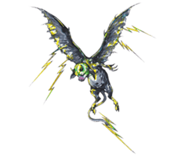 A little Ink Demon and Usagi sticker #1788010