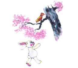 A little Ink Demon and Usagi sticker #1788023