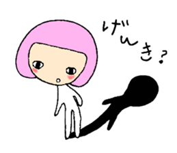 Somehow pretty girl sticker #1788401