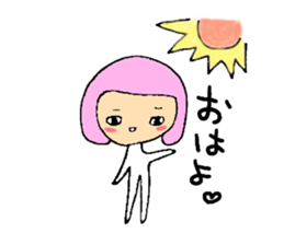 Somehow pretty girl sticker #1788407