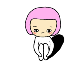 Somehow pretty girl sticker #1788409