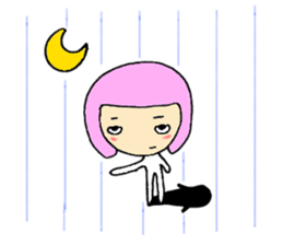 Somehow pretty girl sticker #1788410