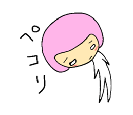 Somehow pretty girl sticker #1788421