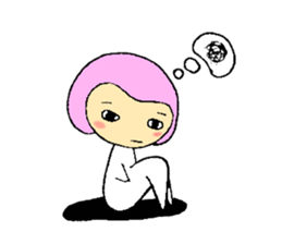 Somehow pretty girl sticker #1788429