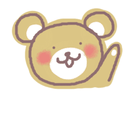 Sticker of Cute bear sticker #1788802