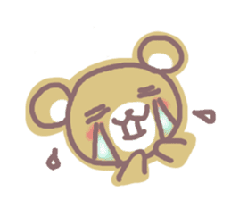 Sticker of Cute bear sticker #1788804