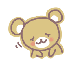 Sticker of Cute bear sticker #1788805