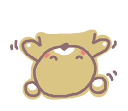 Sticker of Cute bear sticker #1788807
