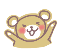 Sticker of Cute bear sticker #1788808