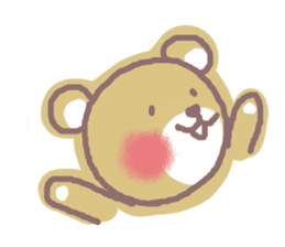 Sticker of Cute bear sticker #1788810