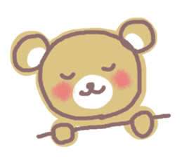 Sticker of Cute bear sticker #1788812