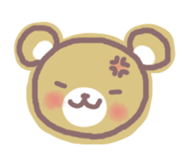 Sticker of Cute bear sticker #1788818