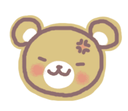 Sticker of Cute bear sticker #1788818